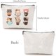 thumbnail image 2 of Bolsa de maquillaje con diseño de gato, bolsa de lona para cosméticos, estuche multiusos para bolígrafos, neceser con cremallera, neceser de viaje, monedero, kit de supervivencia portátil., 2 of 6