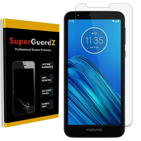 [8-Pack] For Motorola Moto E6 SuperGuardZ Screen Protector, Ultra Clear, Anti-Scratch, Anti-Bubble