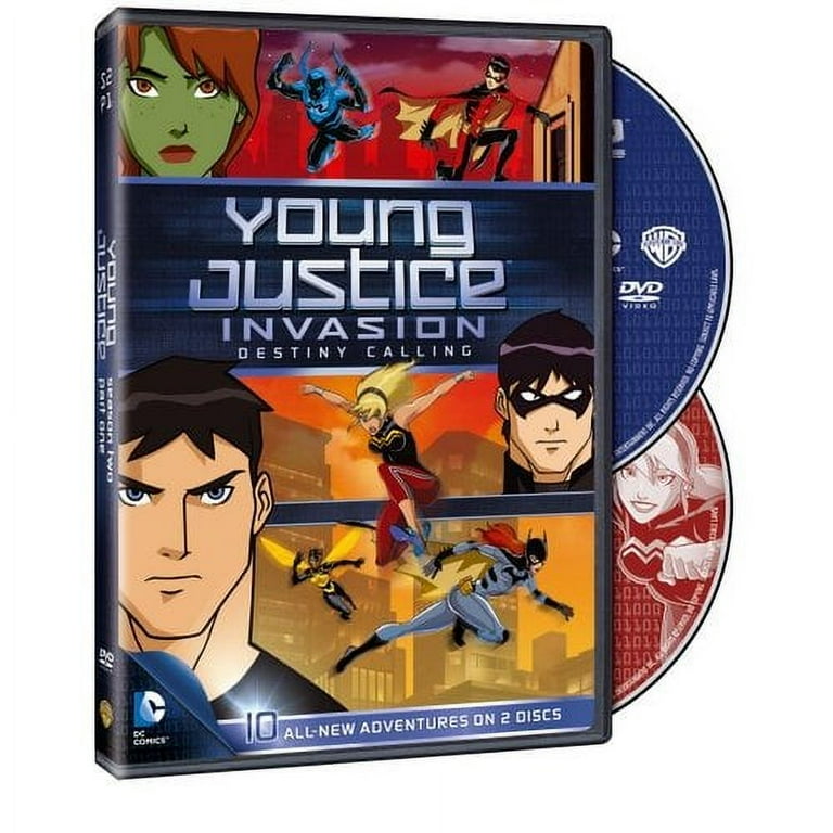 Young Justice Invasion: Destiny Calling Season 2 Part 1 (DVD) [DVD