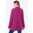 thumbnail image 2 of Woman Within Plus Size Long-Sleeve Polo Shirt, 2 of 6