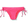 Oakley Women's Optic Fiber Solid Legend Tunnel Coral Glow Bikini Bottom, Sz. XS