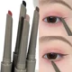 thumbnail image 2 of Lápiz de Gel delineador de ojos negro, marrón, rojo, resistente al agua, mate de larga duración, suave, fácil de usar, Cosméticos profesionales para ojos （01, 2 of 5