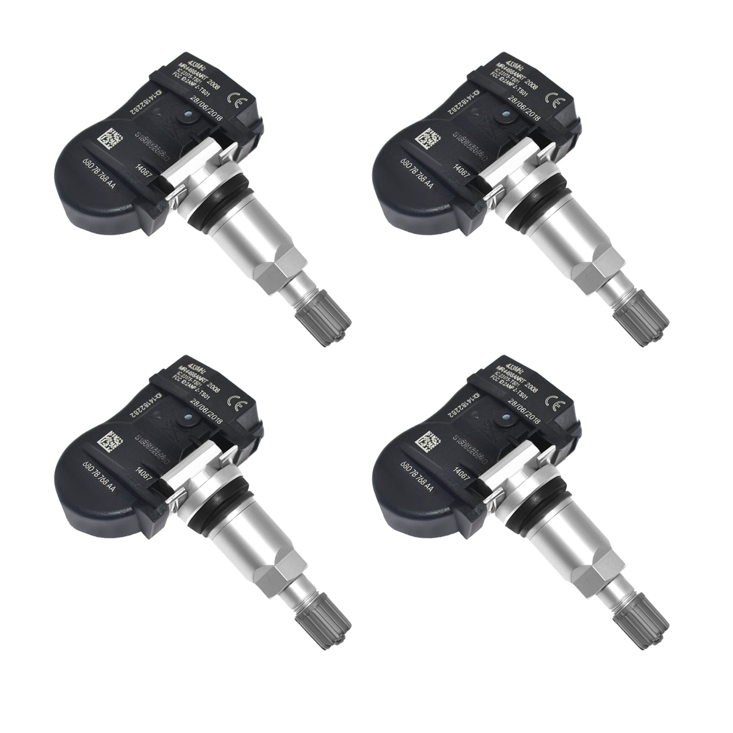 Sianxaido TPMS Sensor 56029481AB 433Mhz - Tire Pressure Sensor Replacement For Jeep, Dodge, Chrysler Models