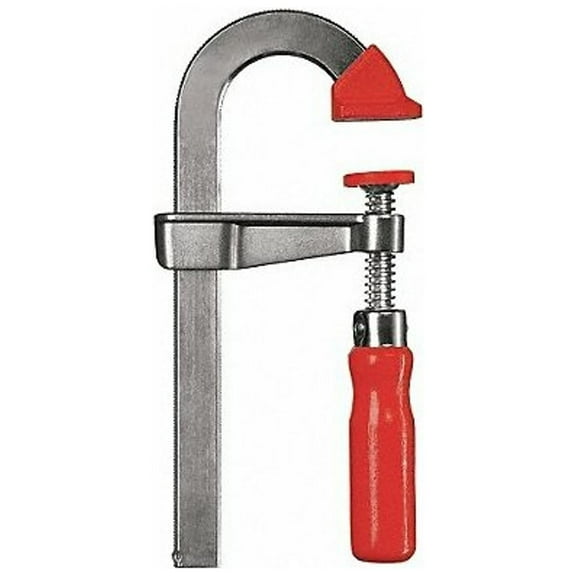 Bessey 6 in Bar Clamp, Wood Handle and 2 in Throat Depth LMU2.006