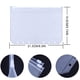 thumbnail image 2 of Paquete de 15 bolsillos para carpetas A5, de PVC transparente, con 6 orificios, con cremallera, sobres impermeables para presupuestos y dinero, 2 of 6
