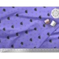 thumbnail image 2 of Soimoi Purple Poly Georgette Fabric Ship & Wheel Nautical Decor Fabric Printed Yard 42 Inch Wide, 2 of 3
