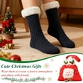 thumbnail image 4 of TRANSLINK Slipper Socks for Women with Gripper Winter Non Slip Thick Fuzzy Socks Warm Cozy Christmas Gift, 4 of 8