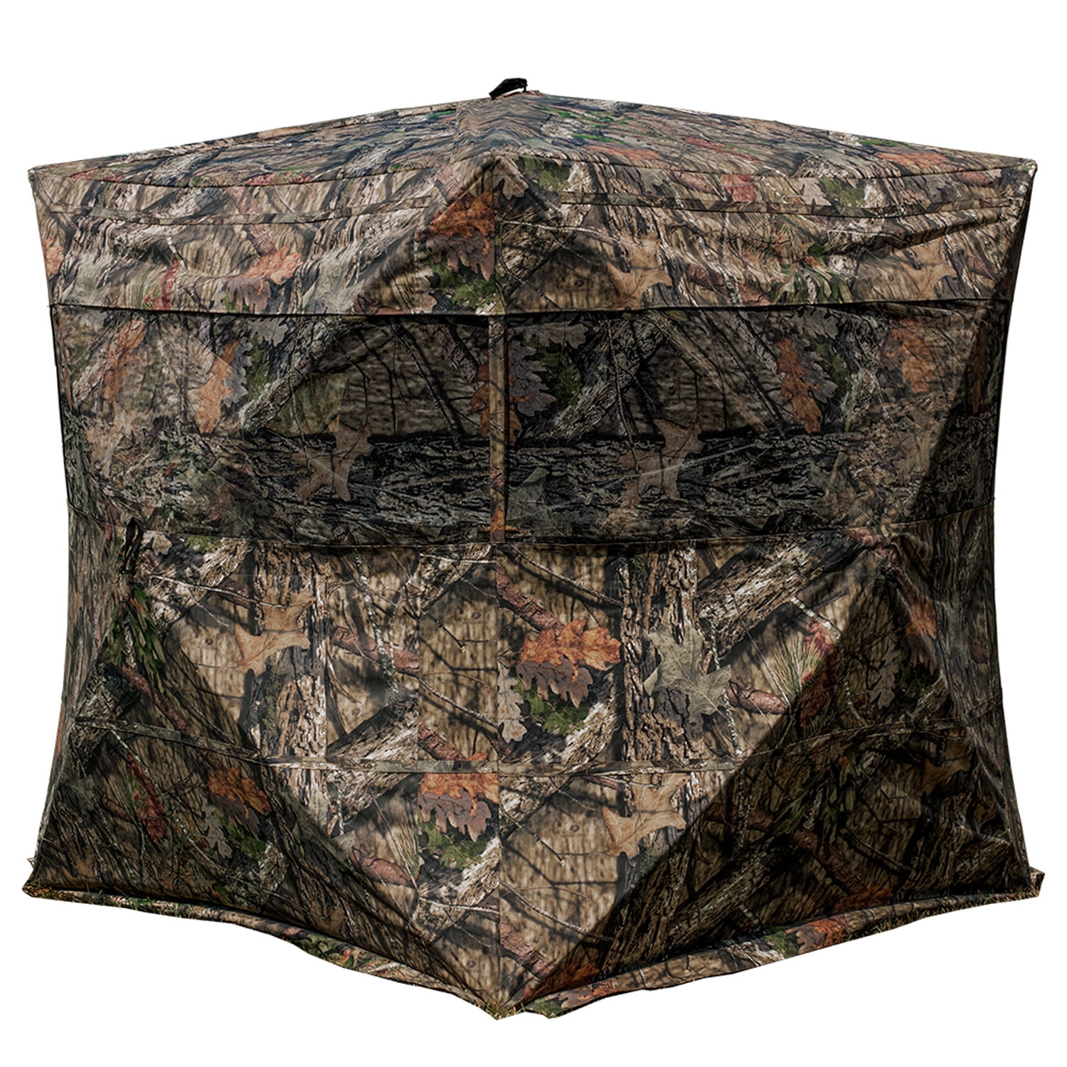 Rhino Blinds R600MOC 3 Person Hunting Ground Blind, Mossy Oak Break Up