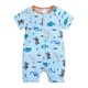 thumbnail image 1 of Pelele de verano para niñas pequeñas, ropa de animales de manga corta para recién nacidos, peleles para niños pequeños, mono de algodón con cremallera, trajes infantiles 9M Gao Jinjia LED, 1 of 2