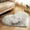 Gray, variant on Mchoice 40 x 50cm Heart Shape Faux Sheepskin Rug Soft Long Plush Fluffy Shaggy Carpet Area Mats Rugs Bedroom Sofa Decorative Floor Carpet