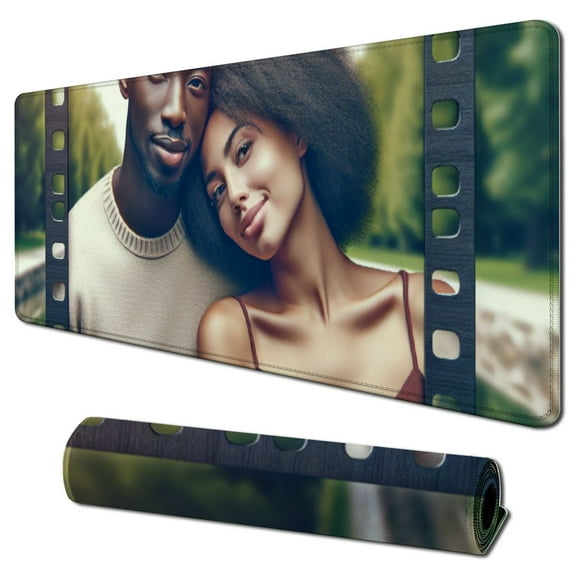 nygtbtfer Mouse Pad with Your Own Photos , Mousepad, ized Picture Mouse Mat Gift for Boy Girl Women Men , Style 31.5x11.8 in