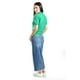 thumbnail image 3 of Blusa de punto tipo polo Roman Fashion /Juvenil, 3056 (Verde) verde CH, 3 of 5