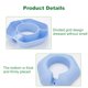 thumbnail image 2 of Snack Bowl Recipiente Silicona para Refrigerios Anillo 40 Oz (claro) Azul, 2 of 4
