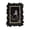 Black, variant on European Style Carved Resin Photo Frame With Gold Trim - White, 4x6 Inch Tabletop Display, 1 Pack