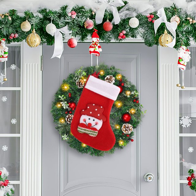 Medias de Navidad Adornos para El Árbol de Navidad Bolsas de Regalo de Navidad Adornos Decorativos
