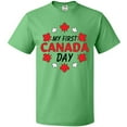 thumbnail image 3 of Inktastic My First Canada Day with Red and White Maple Leaves T-Shirt, 3 of 5