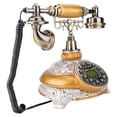 thumbnail image 2 of Desk Phone, Support Fast Query Call Records, Fashionable Telephone, Automatic Detection Landline, For A Gift, For A Special Decoration, For A Display,, 2 of 8