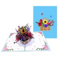 thumbnail image 1 of Tarjeta emergente de ramo 3D para el día del padre: tarjeta de cumpleaños, tarjeta de agradecimiento, tarjetas de felicitación emergentes hechas a mano para muchas ocasiones, 1 of 7