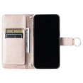 thumbnail image 4 of Funda tipo billetera GANGXUN para iPhone 14 – Tapa abatible con correa para mujer, 4 of 5
