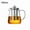 400ml, variant on 1pc Glass Teapot Heat Resistant Borosilicate Clear Tea Kettle with Removable Stainless Steel Infuser Kettle Kung Fu Teaware Set