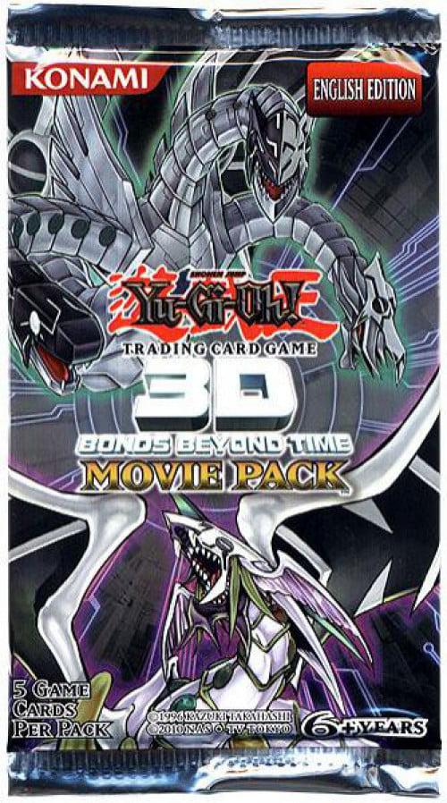 sealed Yugioh 3D Bonds Beyond Time Movie booster pack English new. 