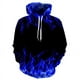 thumbnail image 3 of Sudadera con capucha de llamas multicolores para hombre, nueva sudadera con estampado 3D, sudadera con capucha de gran tamaño, ropa de moda de otoño, 2024, 3 of 5