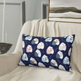 thumbnail image 5 of Fuzoiu Mom And Baby Owls Print Fuzzy Pillowcases, Super Soft Pillow Case Cover with Zipper for Bedroom, Sofa, Couch,Cozy Pillow Shams for All Seasons-20"x30", 5 of 6