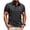 a92-dark gray polos for men, variant on Sookity Mens Henley Shirts Short Sleeve Big and Tall Golf Shirts Button Down Tee Shirts Comfy Muscle Polos Shirts Slim fit Summer Shirts Army Green,L