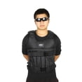 thumbnail image 1 of Max Loading 20kg Adjustable Weighted Vest Weight Jacket Exercise Boxing Training Waistcoat Invisible Weightloading Sand Clothing (Empty), 1 of 7