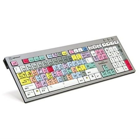 logickeyboard designed for adobe photoshop cc - pc slim line keyboard- windows 7-10 part: (Best Photoshop Alternative Windows)