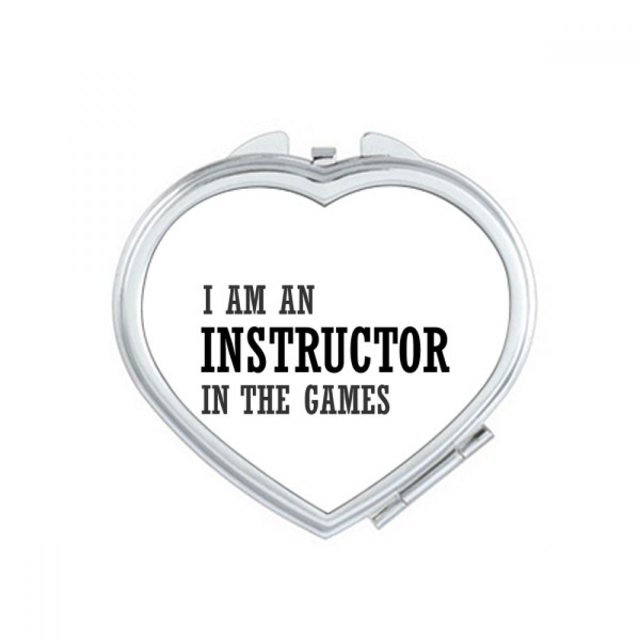I Am An Instructor In The Games Mirror Travel Magnification Portable Handheld Pocket Makeup