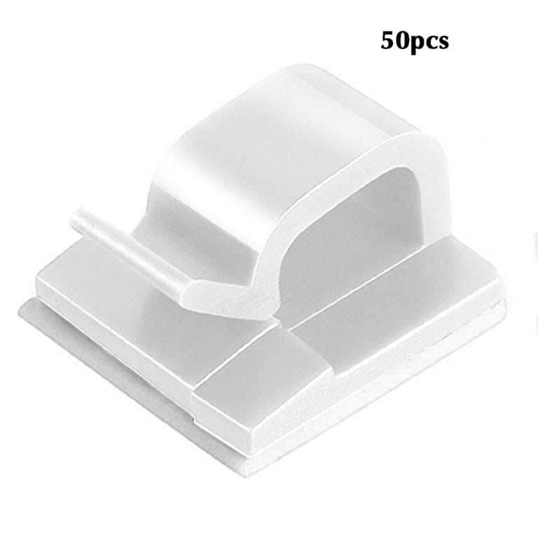 Adhesive Cable Clips Strong Cord Clips Wire Holders for Wall Cord