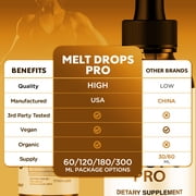 Melt Drops Pro Advanced Formula Drops to Support Active Lifestyle 30 Servings
