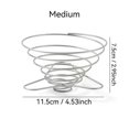 thumbnail image 5 of Outdoor Coffee Filter Holder Stainless Steel Foldable Reusable Coffee Filters Dripper Coffee Baskets Camping Picnic Tableware, 5 of 5