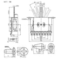 thumbnail image 5 of Milaget 5 Way Pickup Switch W/ Knob for ST SQ Guitar Musical Instrument Parts - Cream, 5 of 5