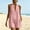 Pink, variant on LEKODE Womens Rompers Linen Cotton Jumpsuits Plus Size Jumpsuits Loose Overalls Sleeveless Jumpsuits Y2k Baggy Jumpsuit Wide Leg Jumpsuit Short Rompers Travel Outfits for Women Black L