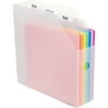 Cropper Hopper Vertical Paper Holder With Dividers, Frost 8X8