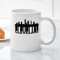 thumbnail image 3 of CafePress - Roots Of Cleveland OH Skyline Mugs - 11 oz Ceramic Mug - Novelty Coffee Tea Cup, 3 of 4