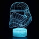 thumbnail image 1 of Lámpara LED de ilusión 3D con luz nocturna Stormtroopers Anime, 1 of 1