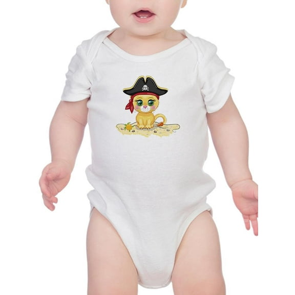Sweet Pirate Lion Bodysuit Infant -Image by Shutterstock, 6 Months