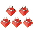 thumbnail image 3 of PAMINGONO 5Pcs Metal Buttons for Women Coats with Decorative Hand Stitch Buttonhole Design in Red, 3 of 8