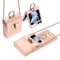 thumbnail image 1 of Samsung Galaxy Z Flip Series | Electroplated Phone Case + Crocodile Pattern,iPhone 14 Pro Max, 1 of 10
