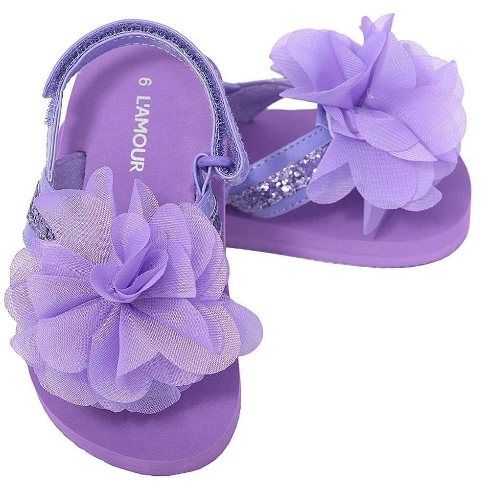 flower flip flop sandals