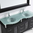 thumbnail image 4 of Virtu Vincente Rocco MD-61 59 in. Double Bathroom Vanity, 4 of 11