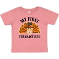thumbnail image 3 of Inktastic My First Thanksgiving Cute Turkey Pilgrim Hat Boys or Girls Baby T-Shirt, 3 of 5