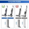 thumbnail image 2 of 【For One S5 Blue】【One S5 Pro】 Replacement Parts for Tineco Floor ONE S5/Floor One S5 Pro Smart Cordless Wet Dry Vacuum Cleaner,Tineco Accessories inclue 3 HEPA Filters & 3 Brush Rollers, 2 of 12