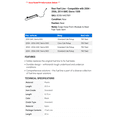thumbnail image 2 of Rear Fuel Line - Compatible with 2004 - 2006, 2014 GMC Sierra 1500 2005, 2 of 2