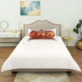thumbnail image 6 of Dailycode Satin Pillow Case Standard Silk Pillow Cover for Hair and Skin Envelope Closure Candy in Halloween Pumpkin 20"x26", 6 of 9