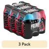 (3 pack) Prime Hydration Sports Drink, Cherry Freeze, 16.9 fl oz, 6 Pack, Bottles
