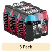(3 pack) Prime Hydration Sports Drink, Cherry Freeze, 16.9 fl oz, 6 Pack, Bottles